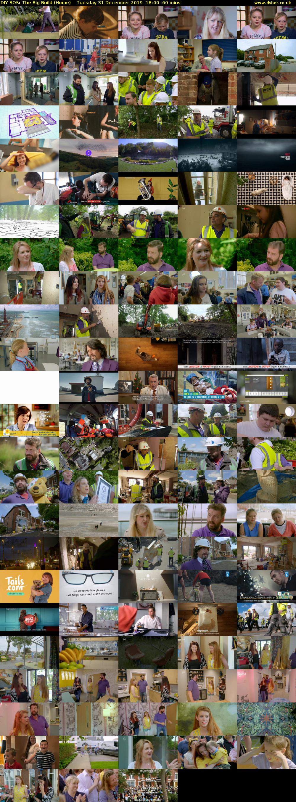 DIY SOS: The Big Build (Home) Tuesday 31 December 2019 18:00 - 19:00