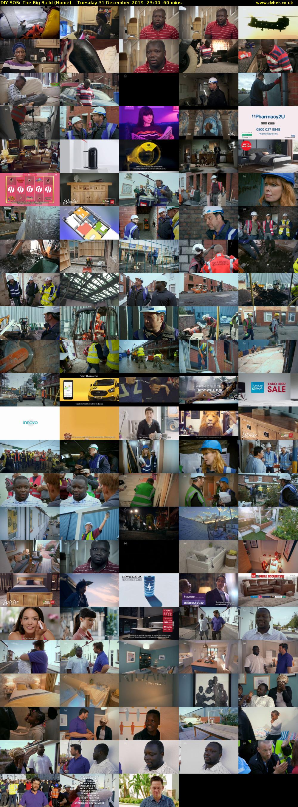 DIY SOS: The Big Build (Home) Tuesday 31 December 2019 23:00 - 00:00