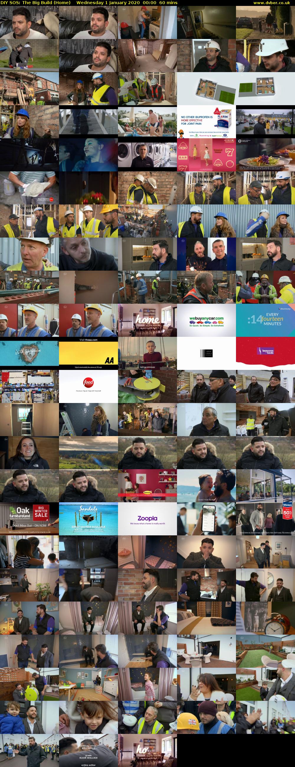 DIY SOS: The Big Build (Home) Wednesday 1 January 2020 00:00 - 01:00