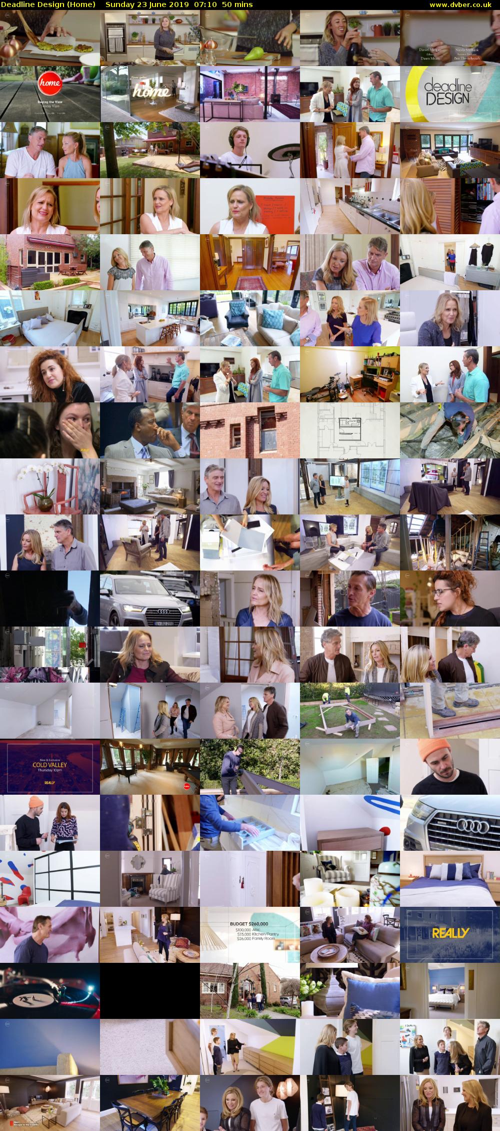 Deadline Design (Home) Sunday 23 June 2019 07:10 - 08:00