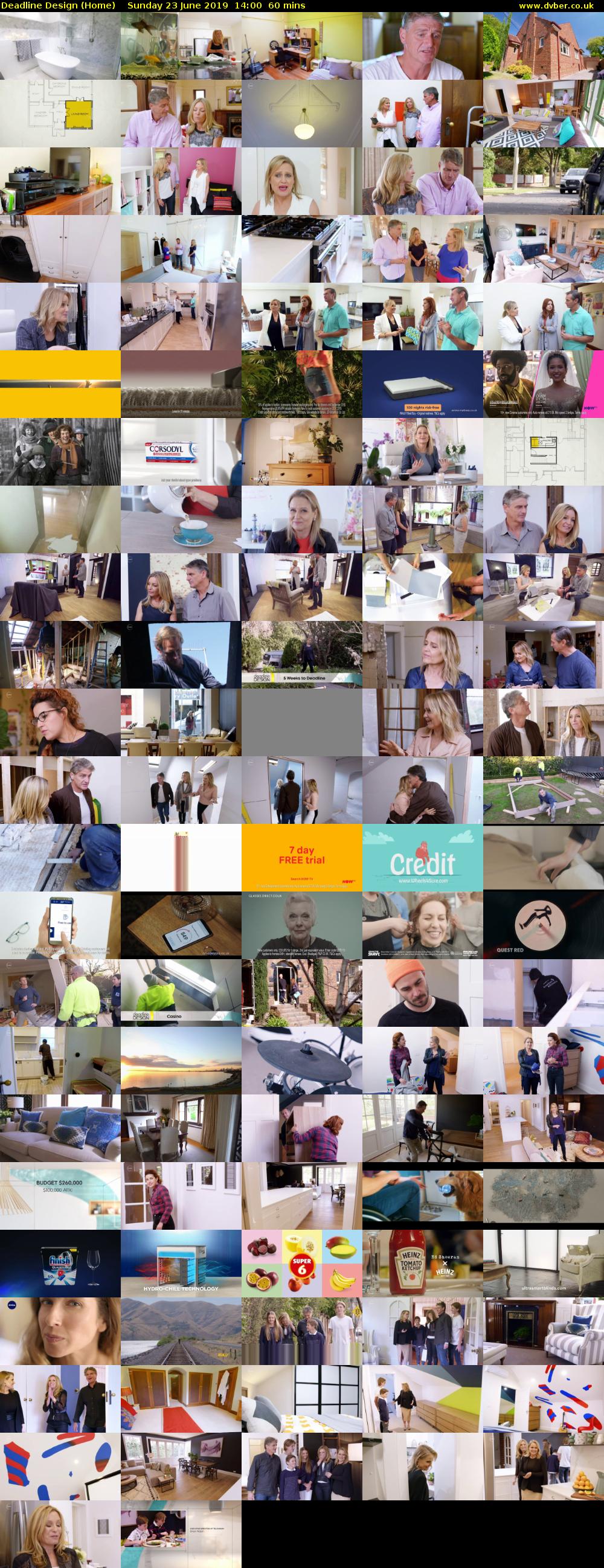 Deadline Design (Home) Sunday 23 June 2019 14:00 - 15:00