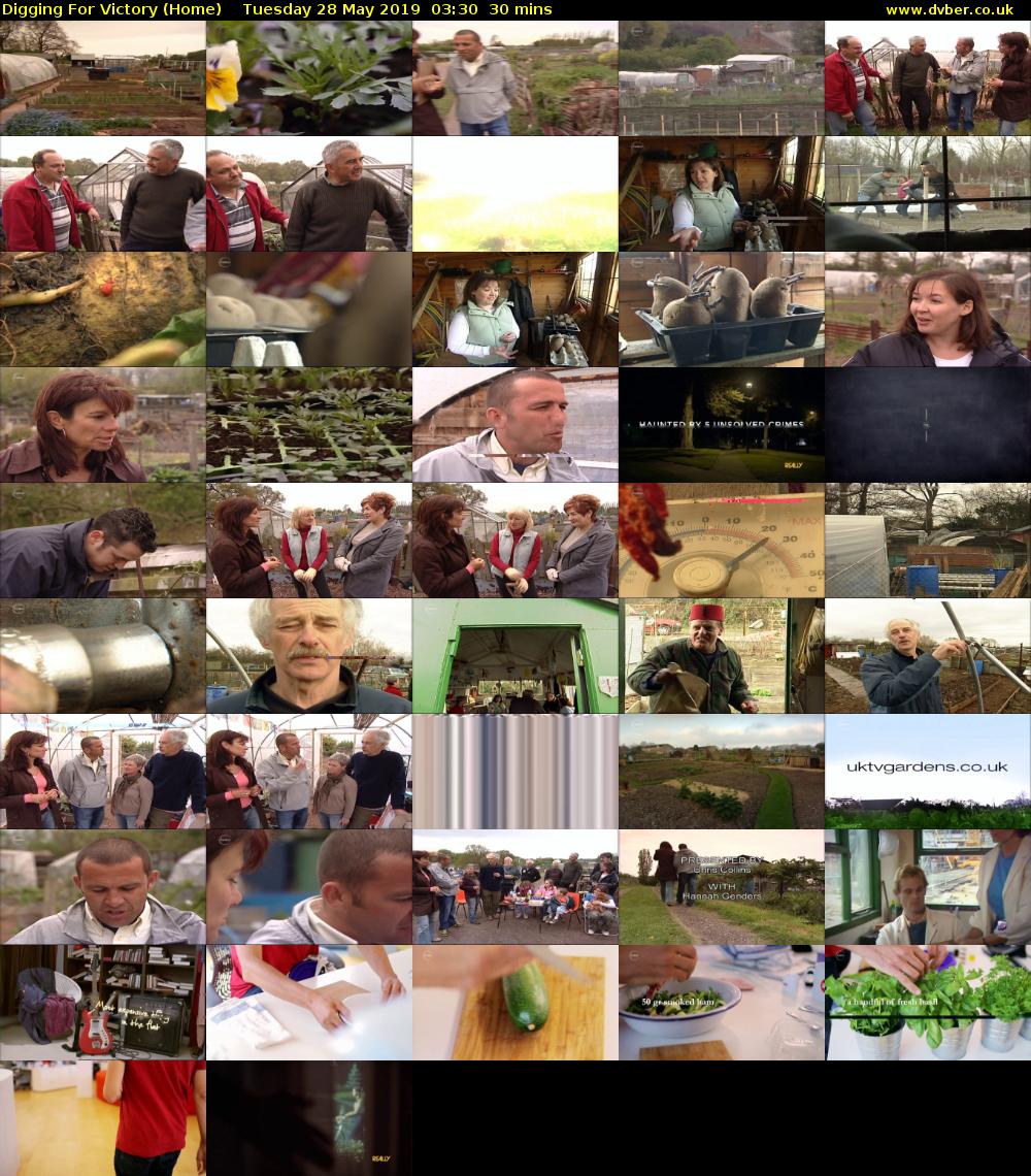 Digging For Victory (Home) Tuesday 28 May 2019 03:30 - 04:00