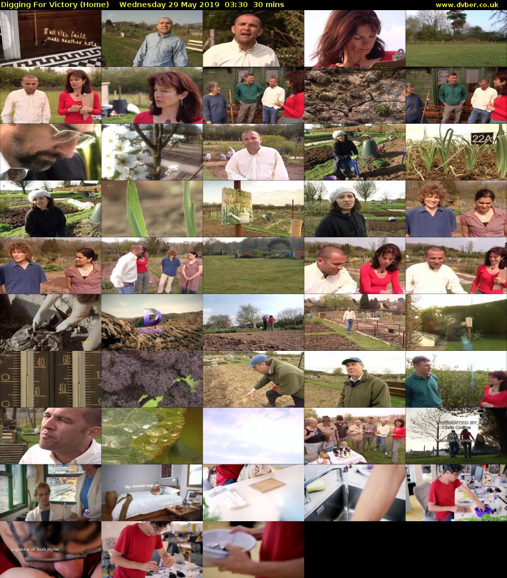 Digging For Victory (Home) Wednesday 29 May 2019 03:30 - 04:00