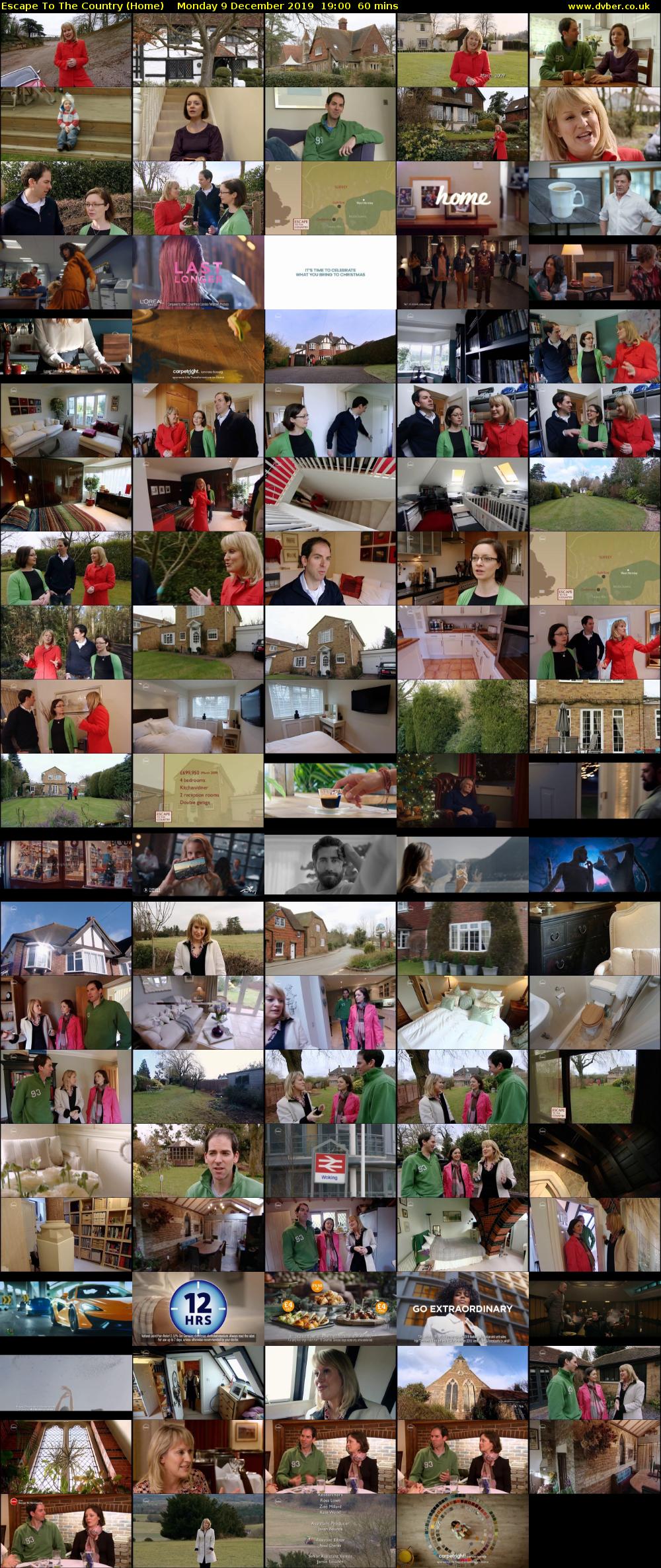 Escape to the Country (Home) Monday 9 December 2019 19:00 - 20:00