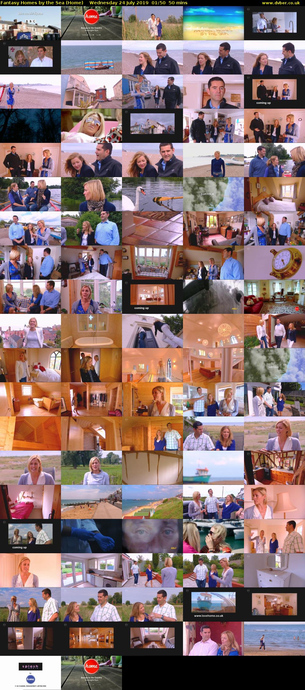Fantasy Homes by the Sea (Home) Wednesday 24 July 2019 01:50 - 02:40