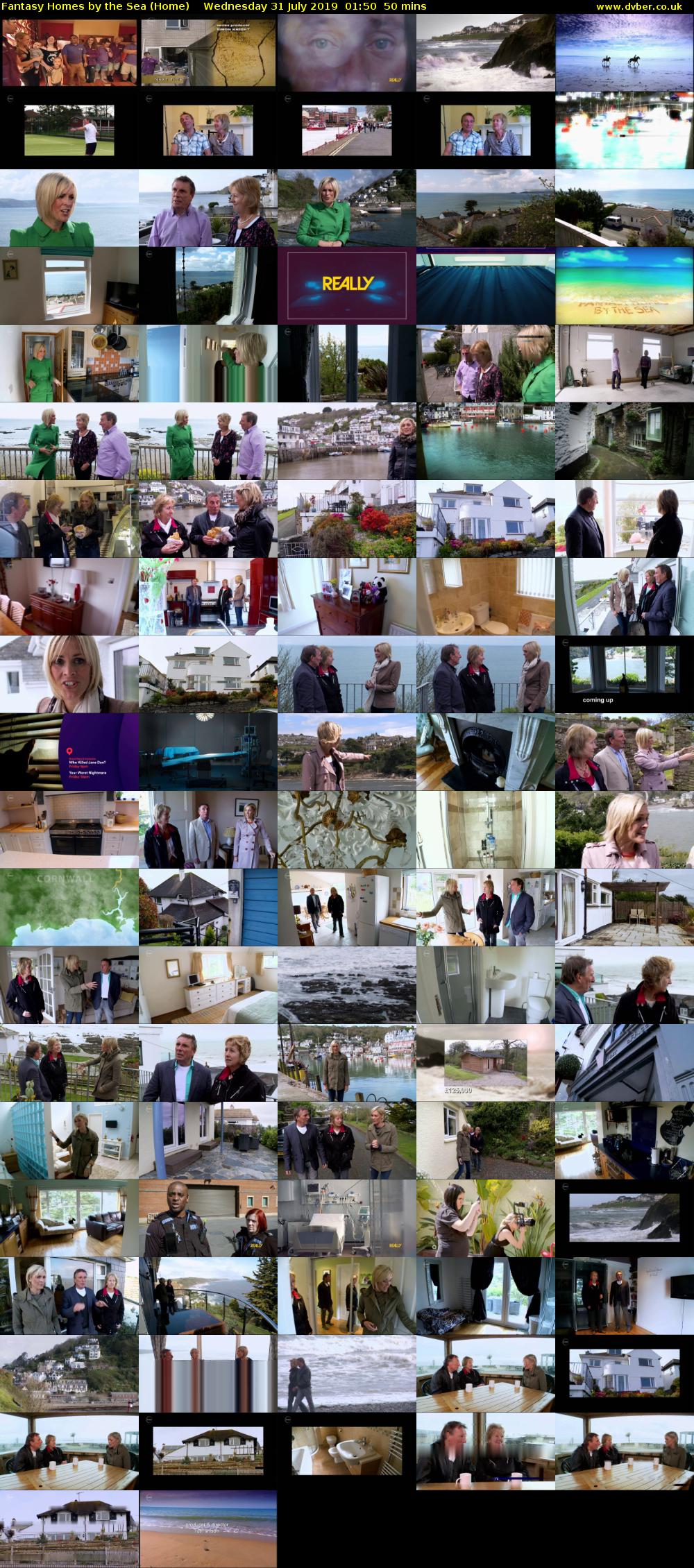 Fantasy Homes by the Sea (Home) Wednesday 31 July 2019 01:50 - 02:40