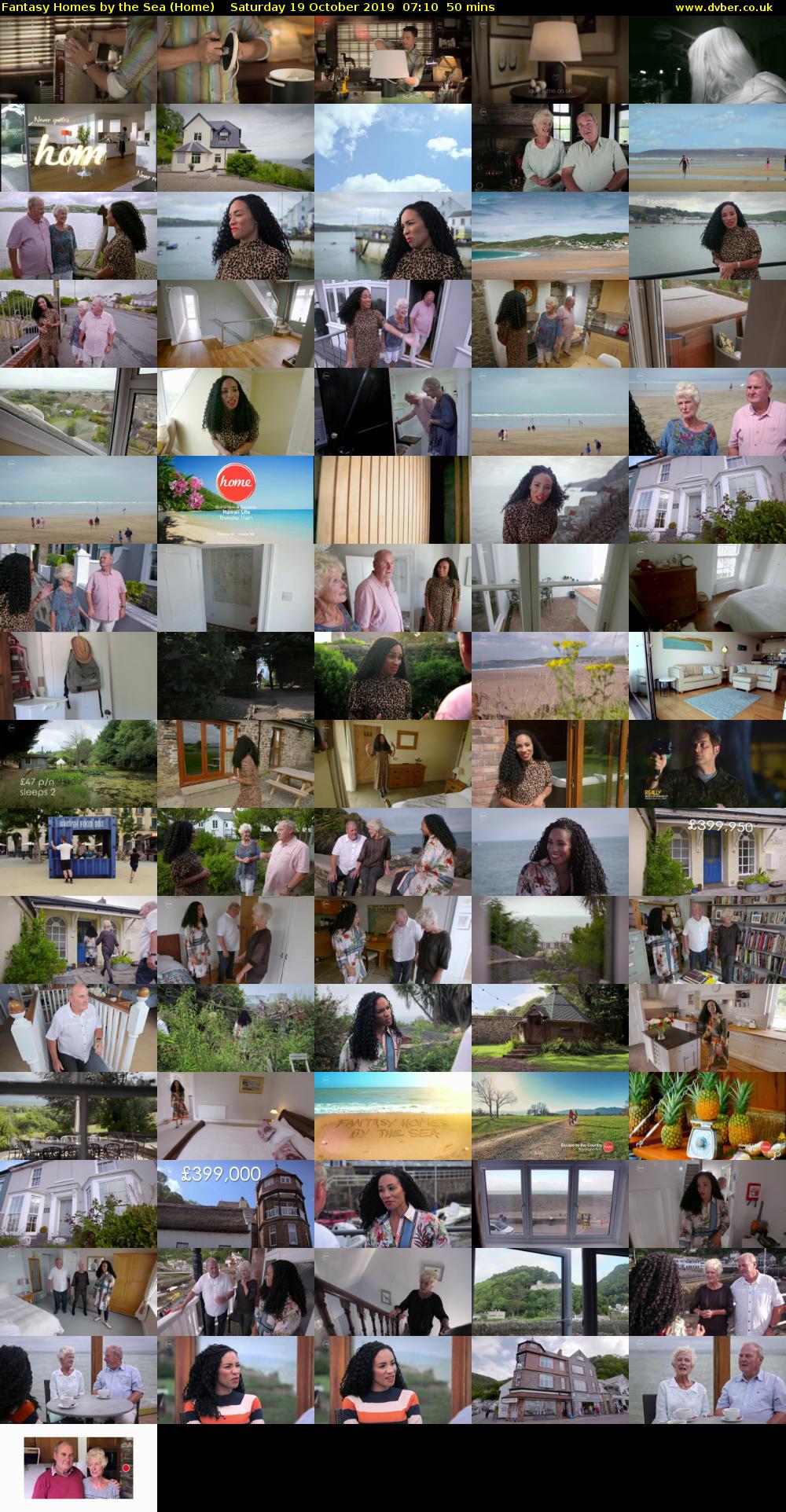 Fantasy Homes by the Sea (Home) Saturday 19 October 2019 07:10 - 08:00