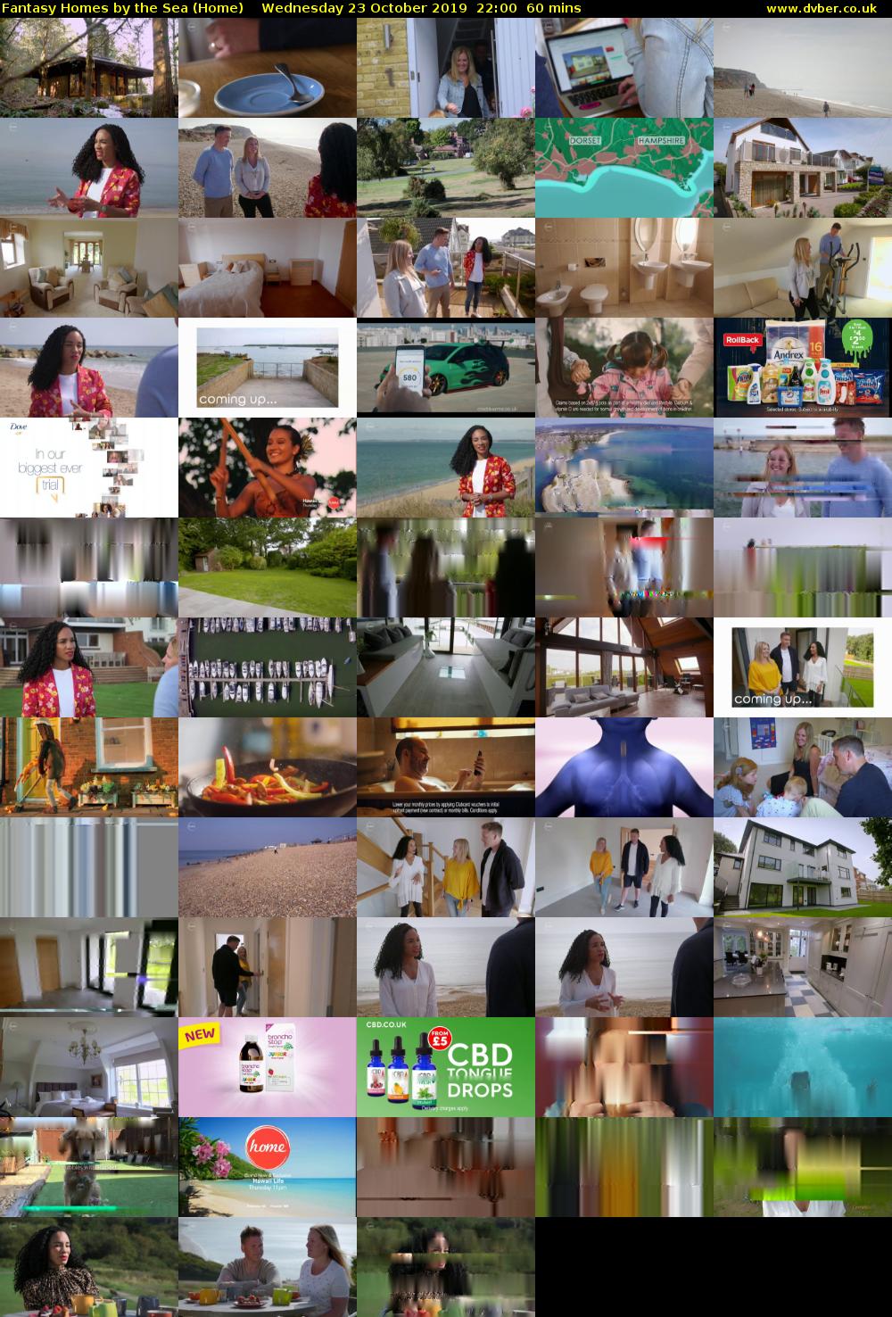 Fantasy Homes by the Sea (Home) Wednesday 23 October 2019 22:00 - 23:00