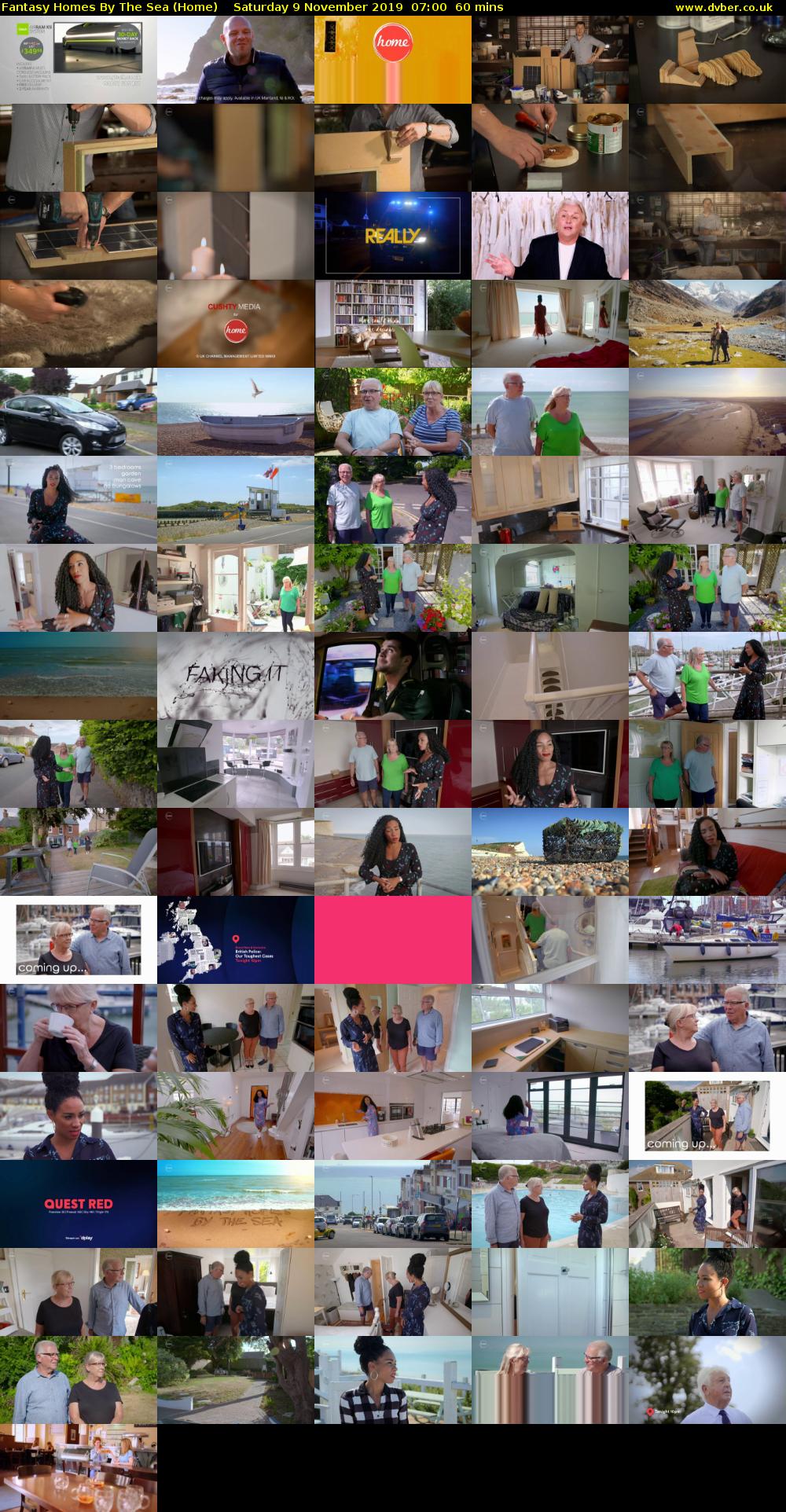 Fantasy Homes by the Sea (Home) Saturday 9 November 2019 07:00 - 08:00