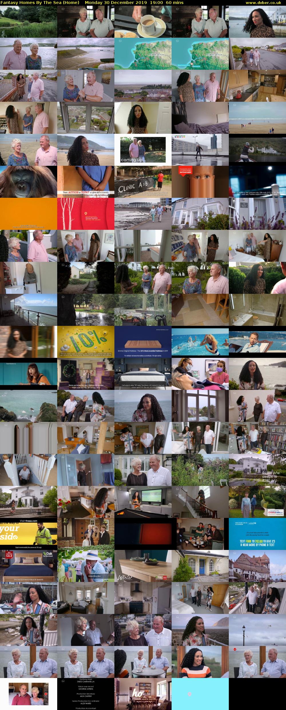 Fantasy Homes by the Sea (Home) Monday 30 December 2019 19:00 - 20:00