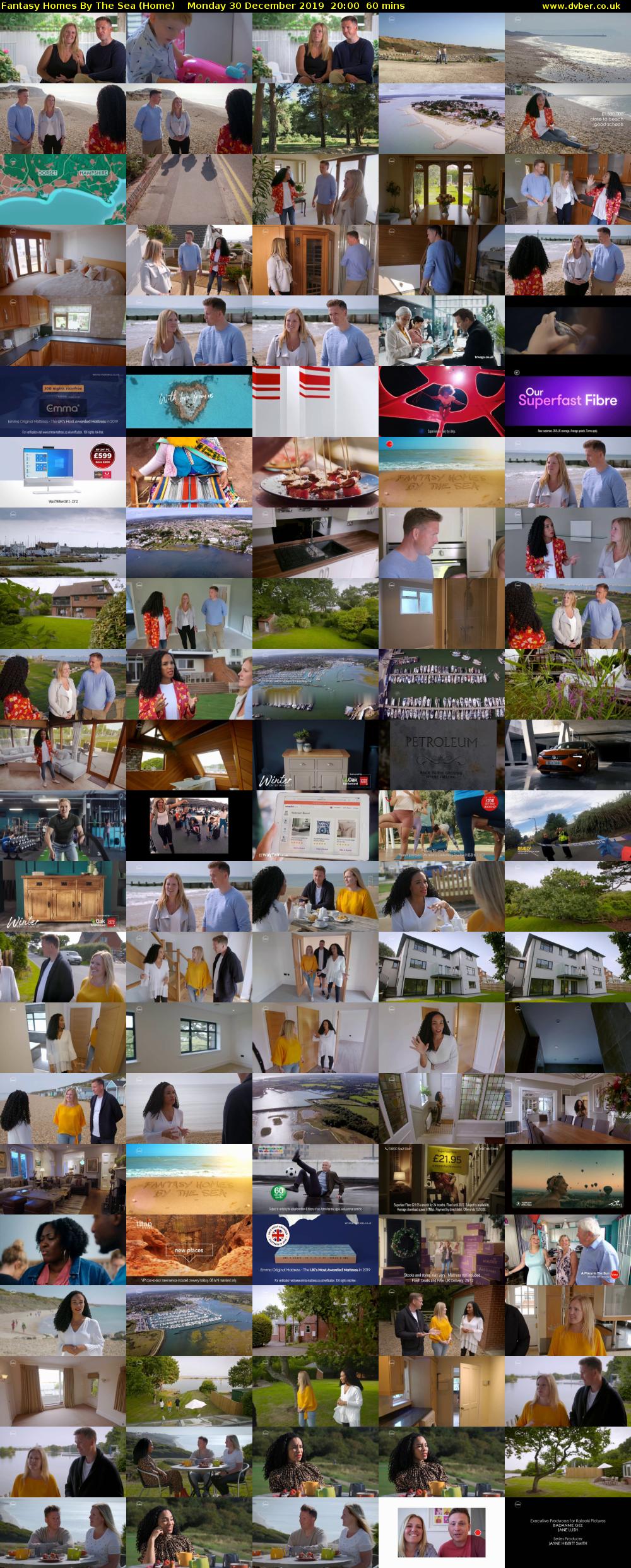 Fantasy Homes by the Sea (Home) Monday 30 December 2019 20:00 - 21:00