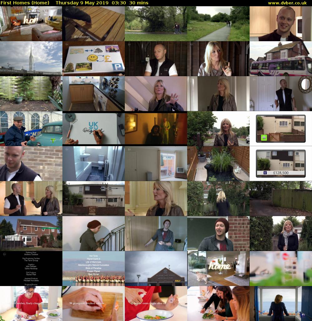 First Homes (Home) Thursday 9 May 2019 03:30 - 04:00