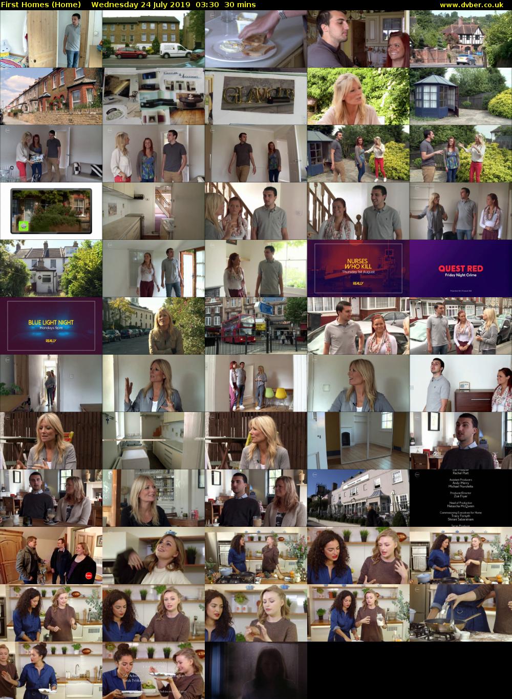 First Homes (Home) Wednesday 24 July 2019 03:30 - 04:00
