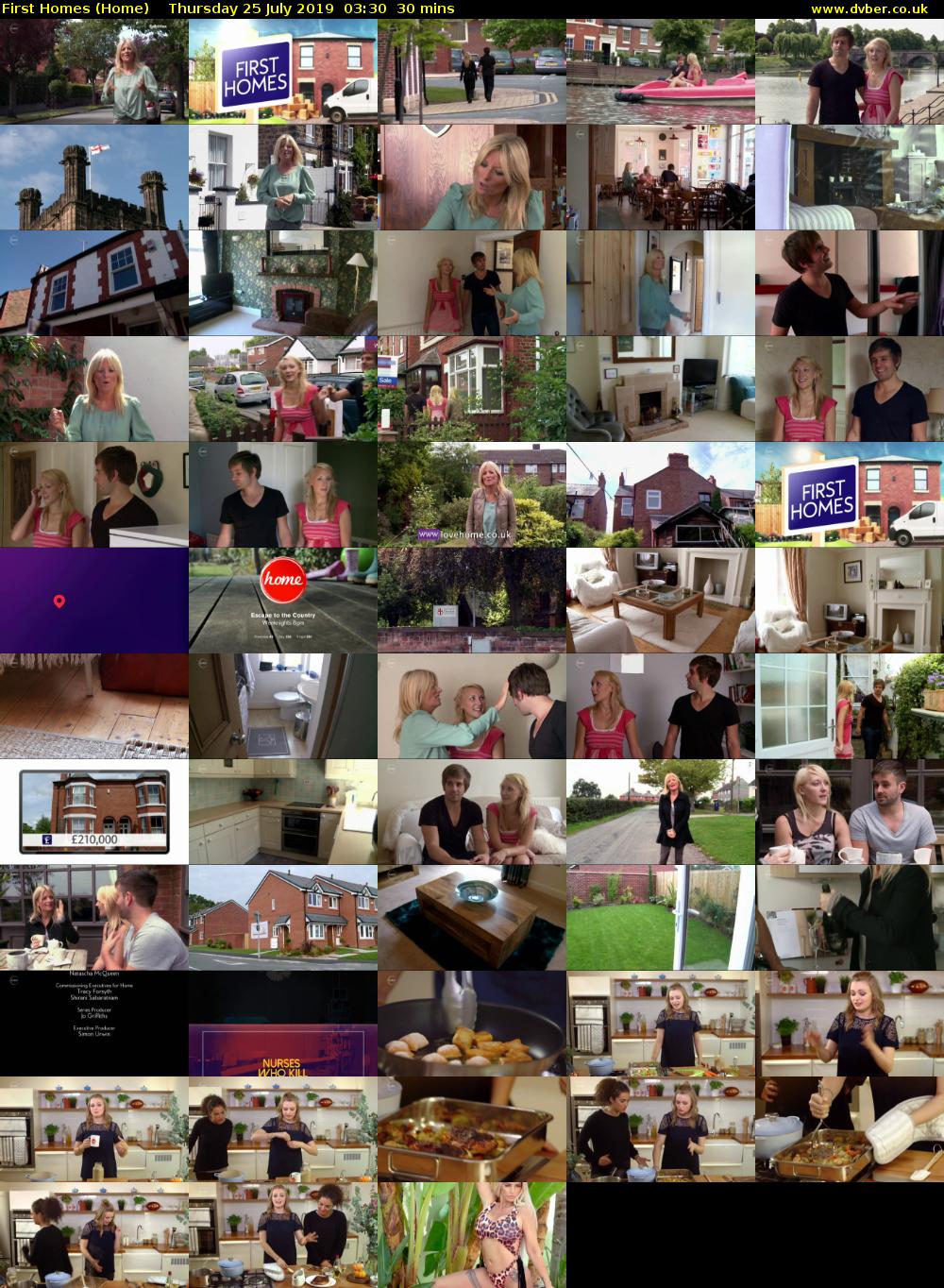 First Homes (Home) Thursday 25 July 2019 03:30 - 04:00