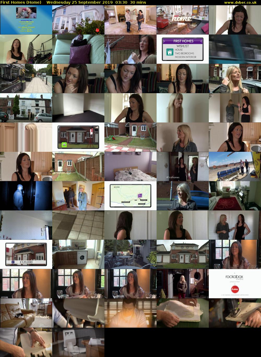 First Homes (Home) Wednesday 25 September 2019 03:30 - 04:00