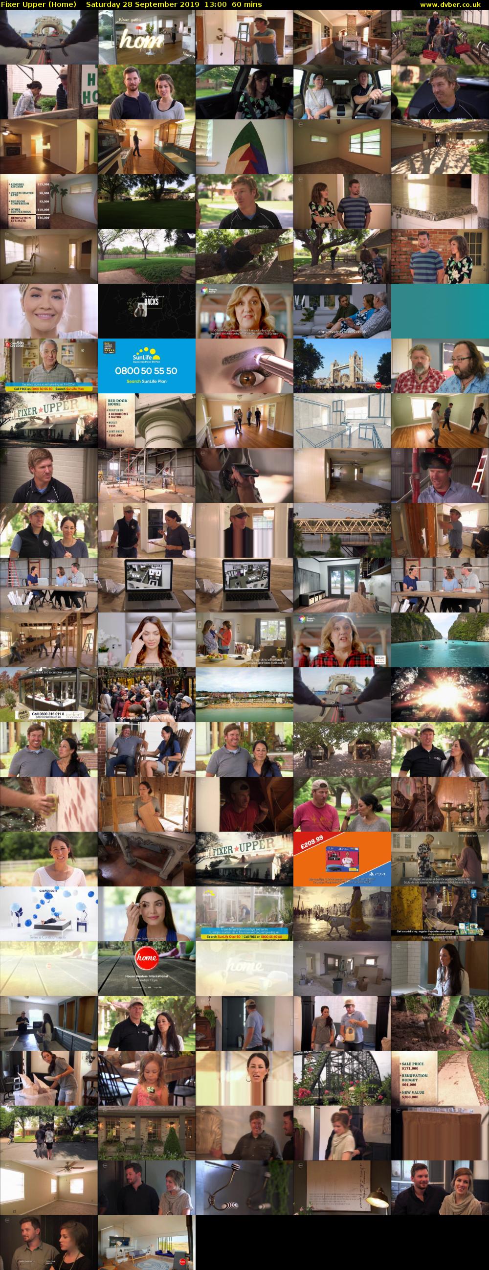 Fixer Upper (Home) Saturday 28 September 2019 13:00 - 14:00