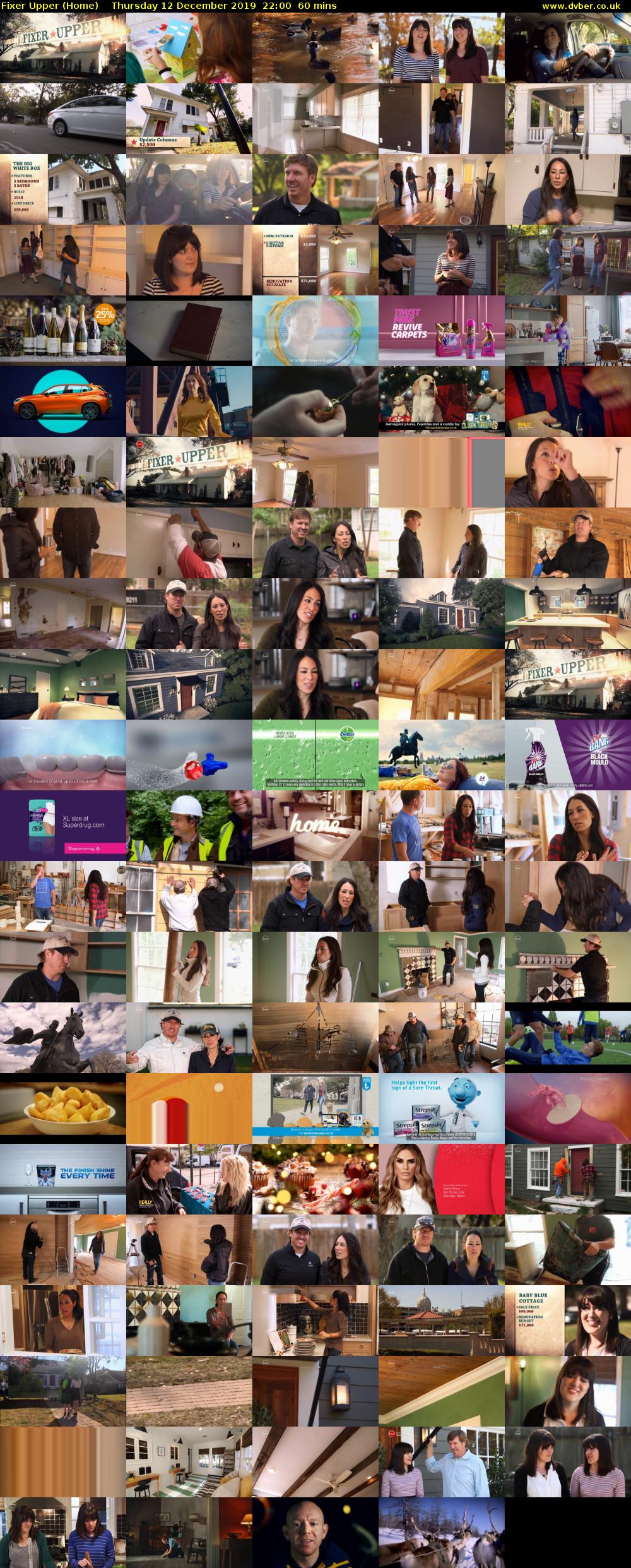Fixer Upper (Home) Thursday 12 December 2019 22:00 - 23:00