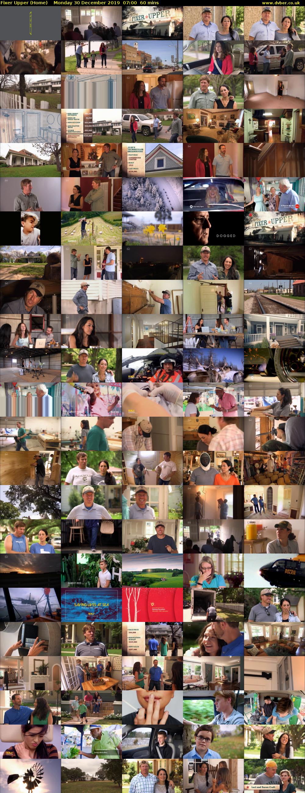 Fixer Upper (Home) Monday 30 December 2019 07:00 - 08:00