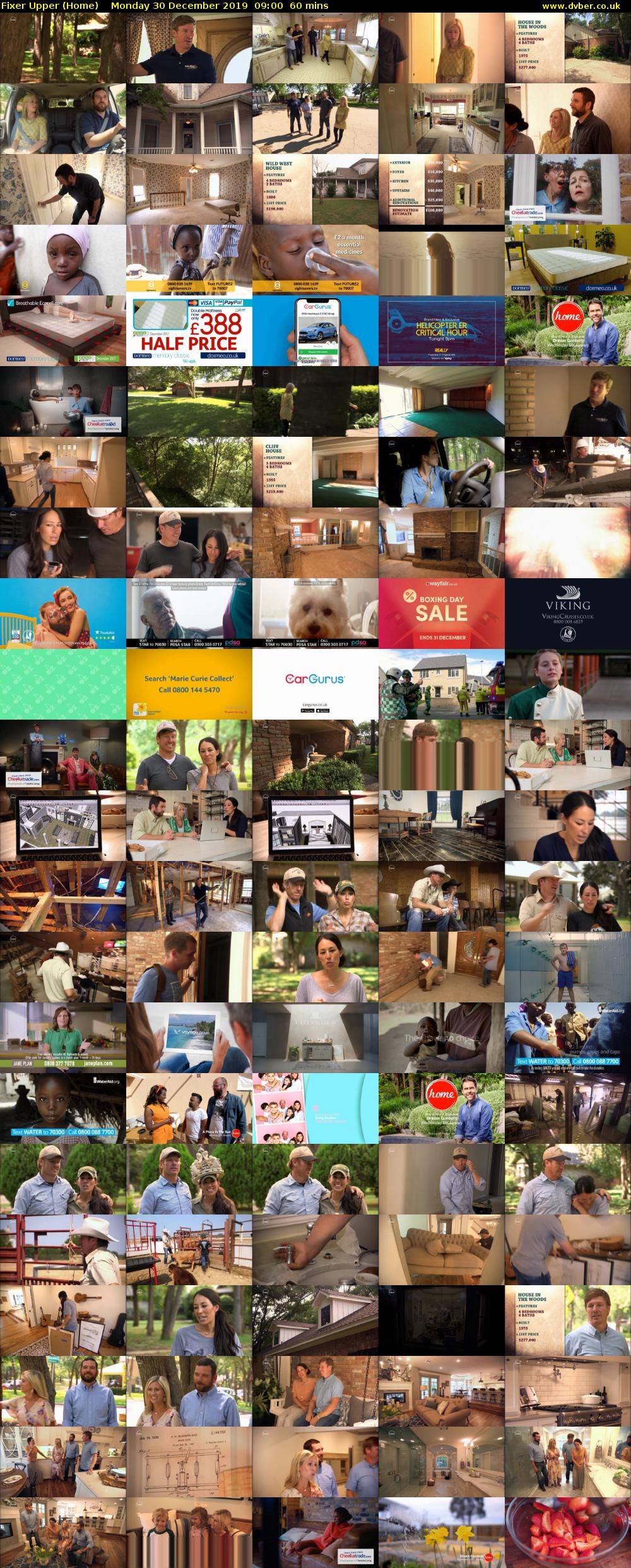 Fixer Upper (Home) Monday 30 December 2019 09:00 - 10:00