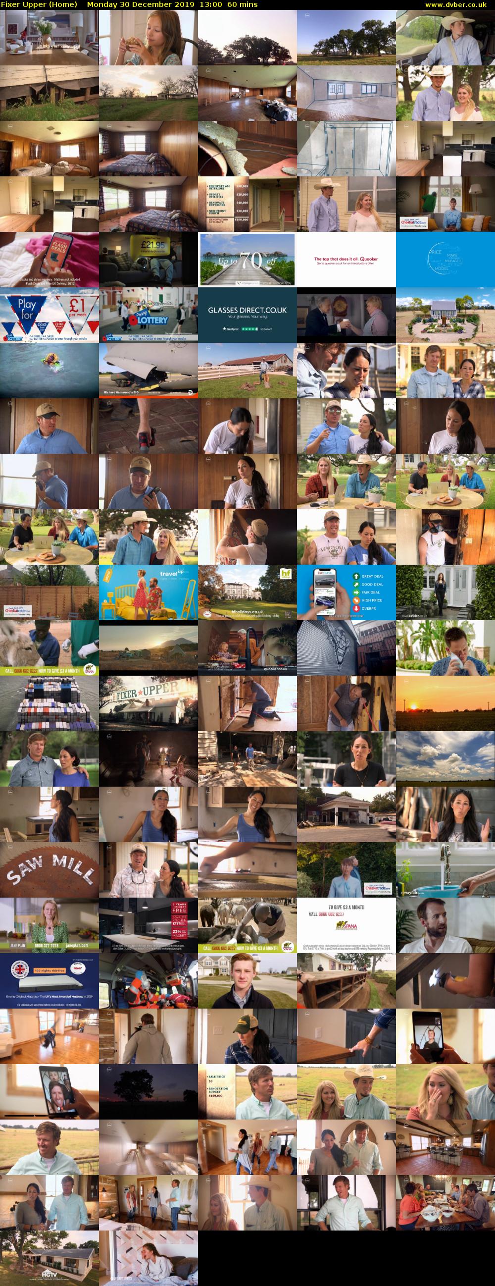 Fixer Upper (Home) Monday 30 December 2019 13:00 - 14:00