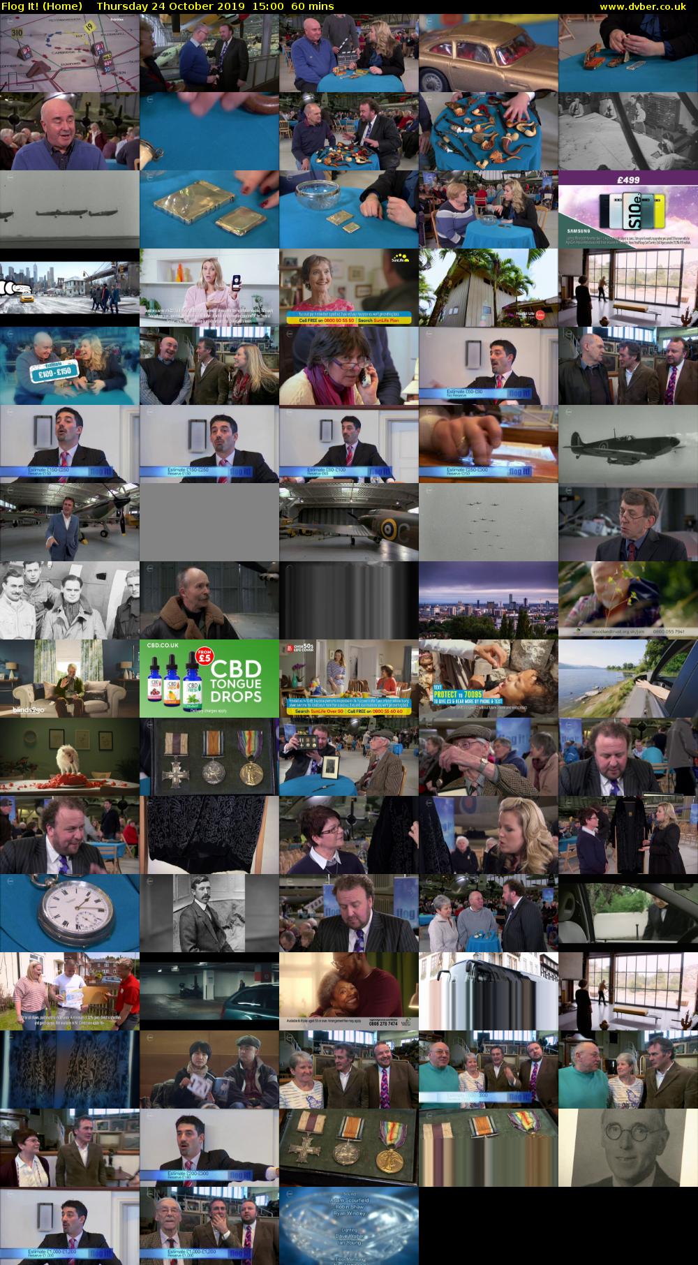 Flog It! (Home) Thursday 24 October 2019 15:00 - 16:00