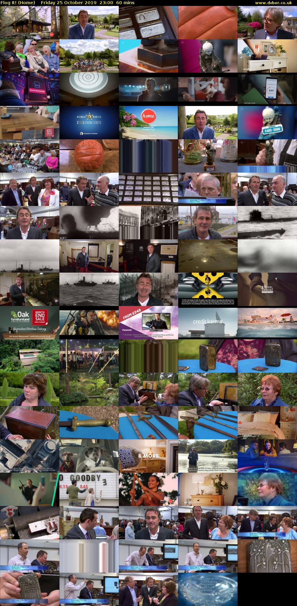 Flog It! (Home) Friday 25 October 2019 23:00 - 00:00