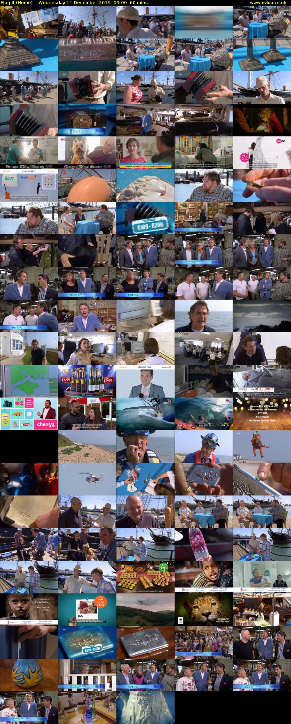 Flog It (Home) Wednesday 11 December 2019 09:00 - 10:00