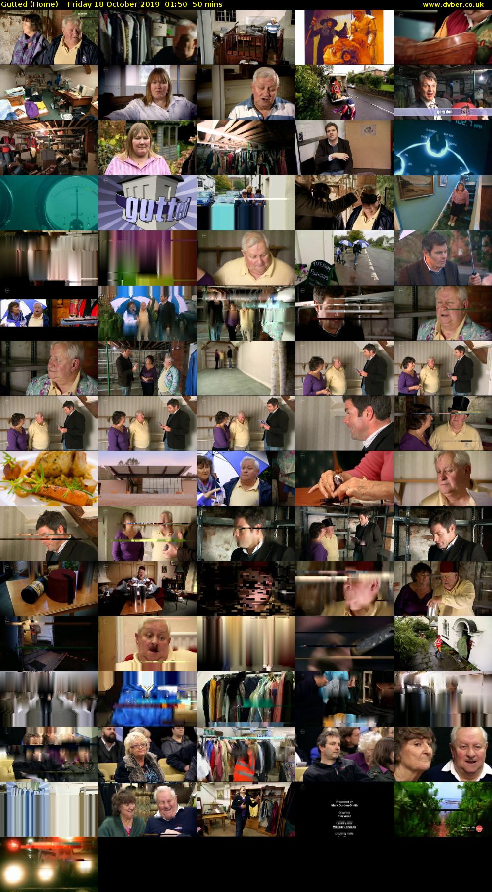 Gutted (Home) Friday 18 October 2019 01:50 - 02:40