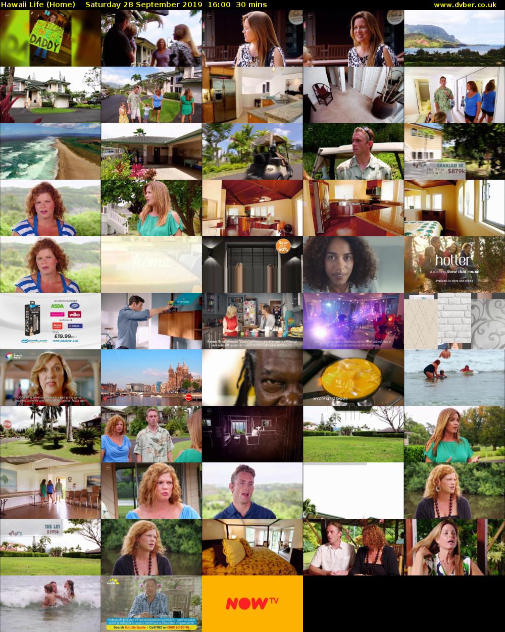 Hawaii Life (Home) Saturday 28 September 2019 16:00 - 16:30