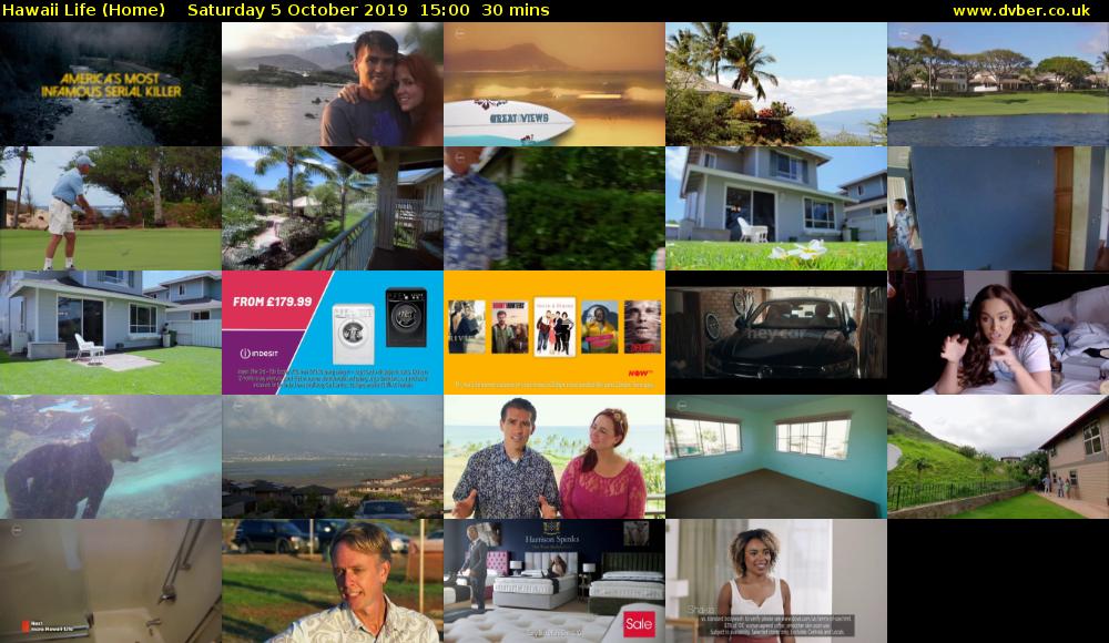 Hawaii Life (Home) Saturday 5 October 2019 15:00 - 15:30