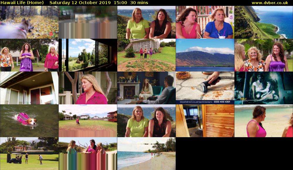 Hawaii Life (Home) Saturday 12 October 2019 15:00 - 15:30