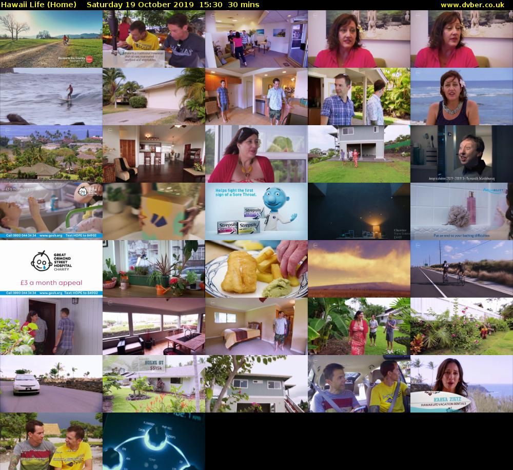 Hawaii Life (Home) Saturday 19 October 2019 15:30 - 16:00