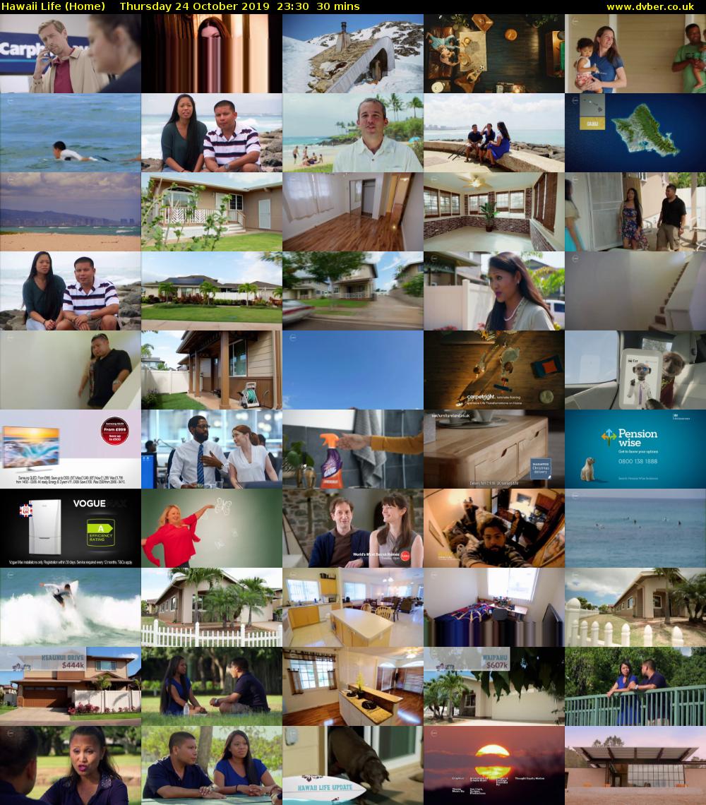 Hawaii Life (Home) Thursday 24 October 2019 23:30 - 00:00