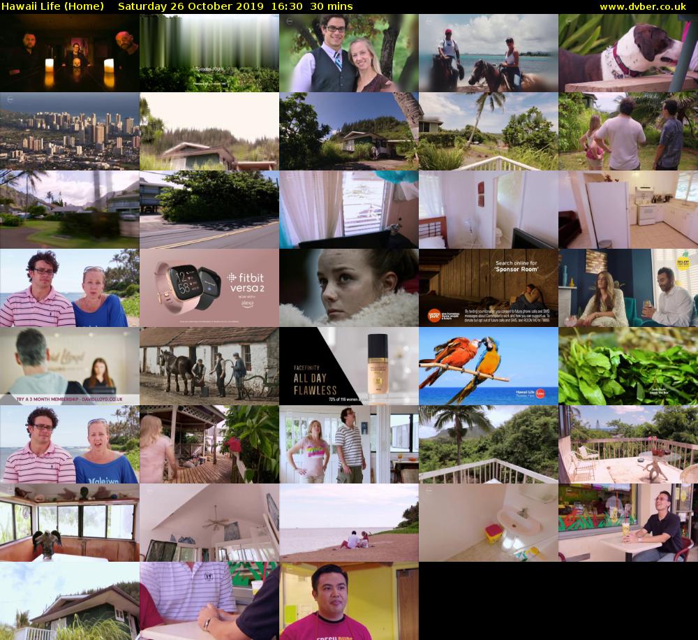 Hawaii Life (Home) Saturday 26 October 2019 16:30 - 17:00