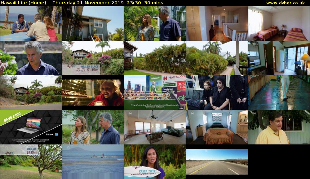 Hawaii Life (Home) Thursday 21 November 2019 23:30 - 00:00