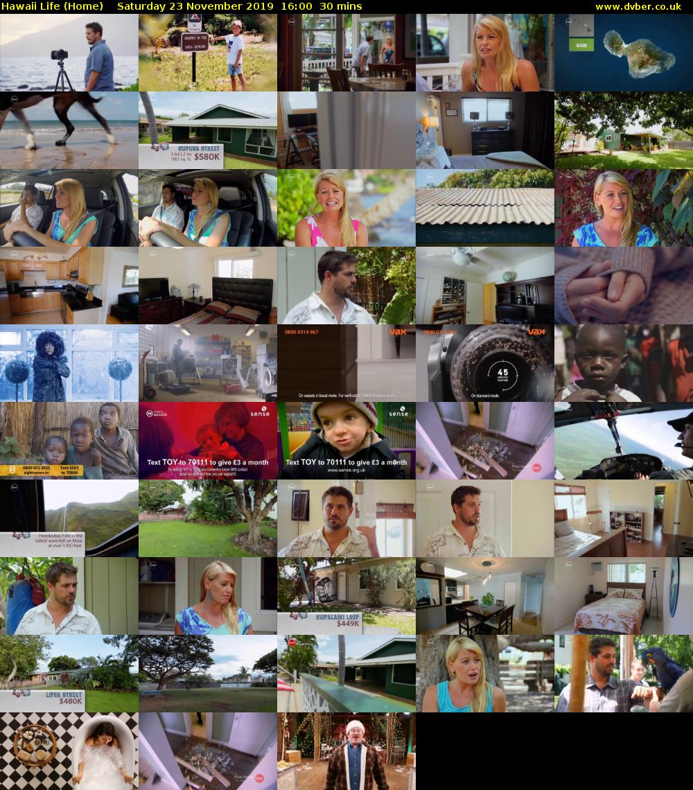 Hawaii Life (Home) Saturday 23 November 2019 16:00 - 16:30