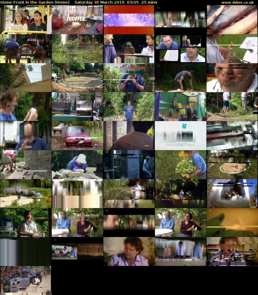 Home Front in the Garden (Home) Saturday 30 March 2019 03:05 - 03:30