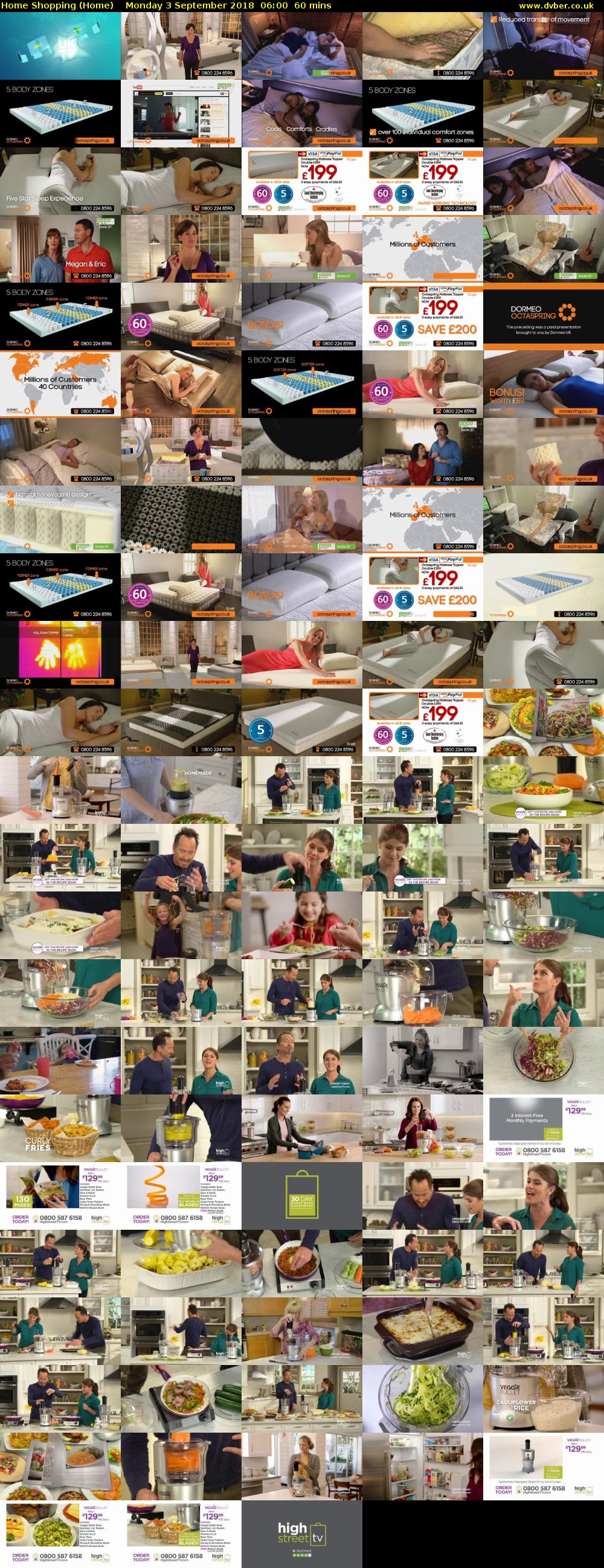 Home Shopping (Home) Monday 3 September 2018 06:00 - 07:00