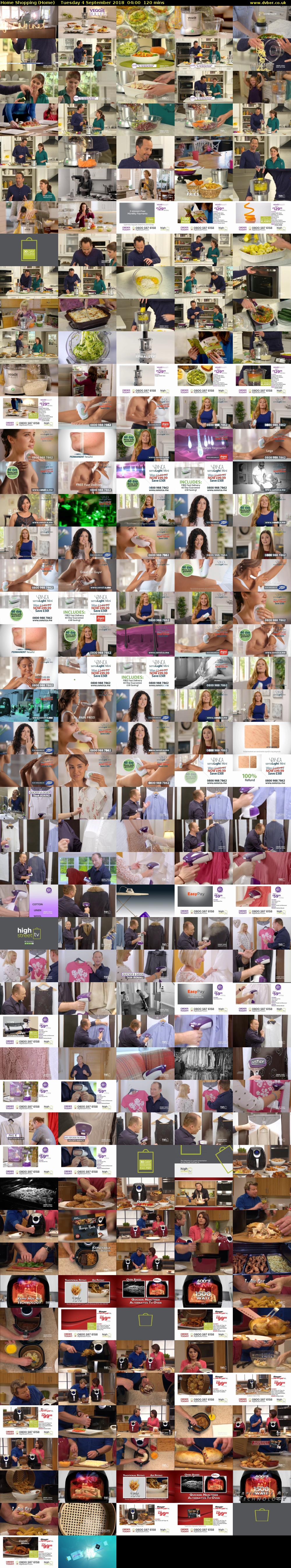 Home Shopping (Home) Tuesday 4 September 2018 04:00 - 06:00