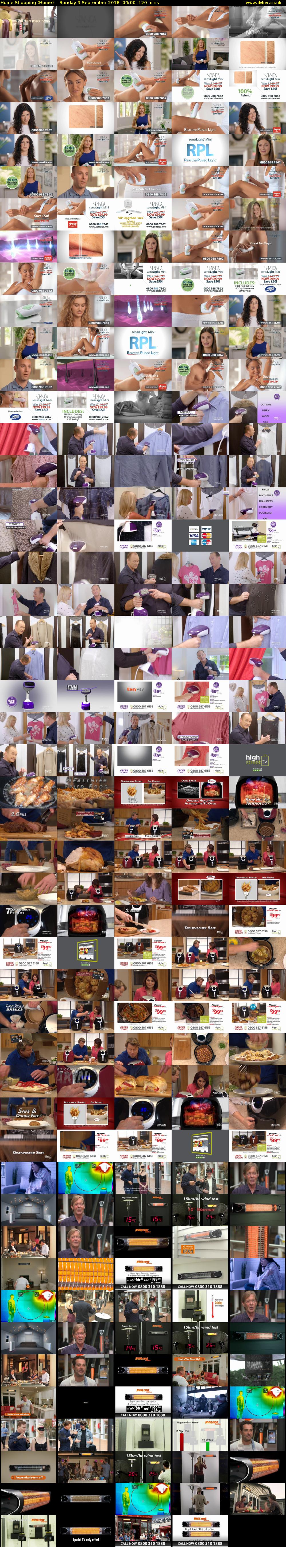 Home Shopping (Home) Sunday 9 September 2018 04:00 - 06:00