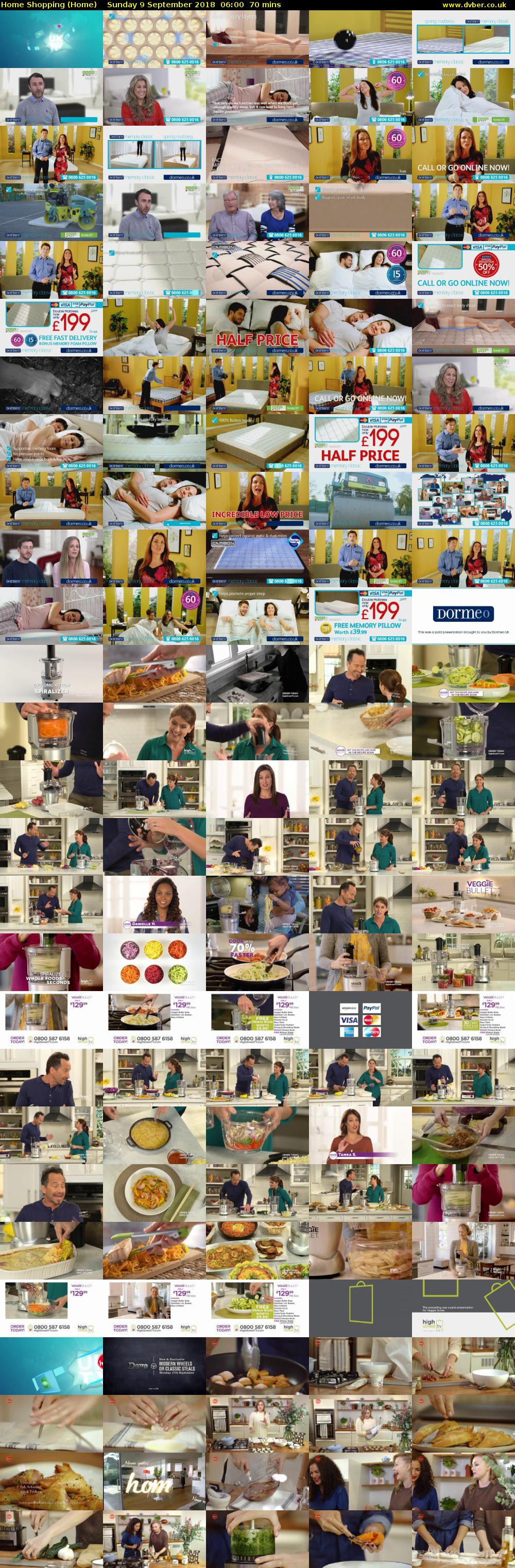 Home Shopping (Home) Sunday 9 September 2018 06:00 - 07:10