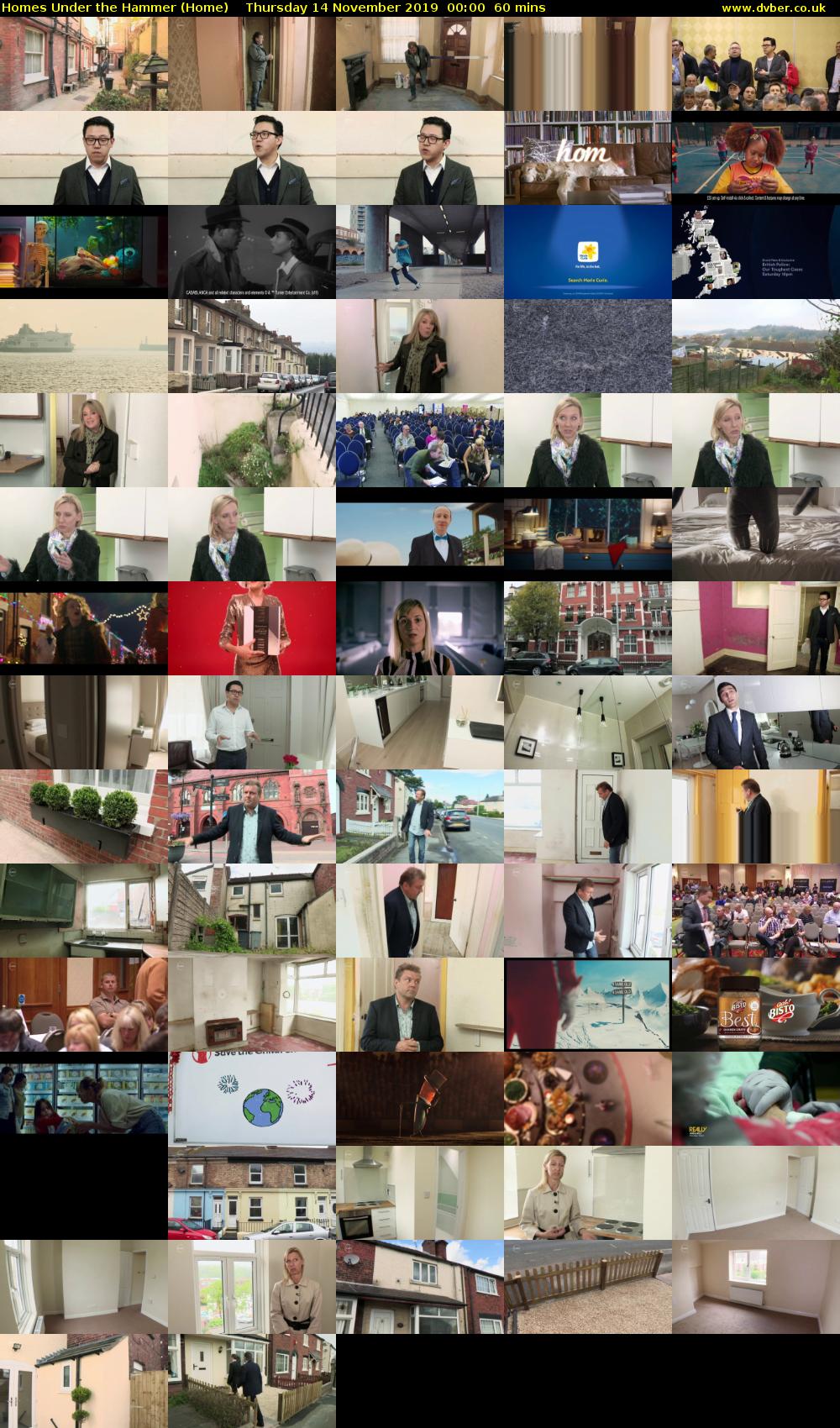 Homes Under the Hammer (Home) Thursday 14 November 2019 00:00 - 01:00