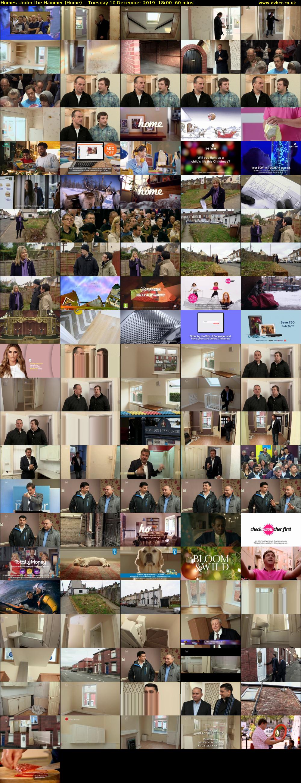 Homes Under the Hammer (Home) Tuesday 10 December 2019 18:00 - 19:00