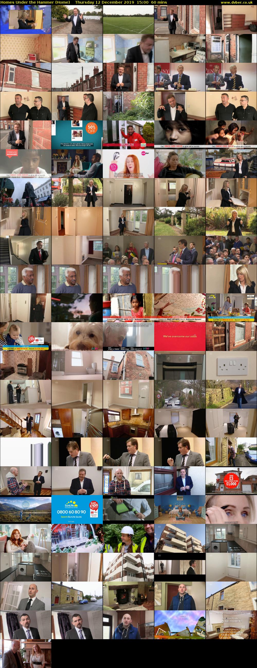 Homes Under the Hammer (Home) Thursday 12 December 2019 15:00 - 16:00