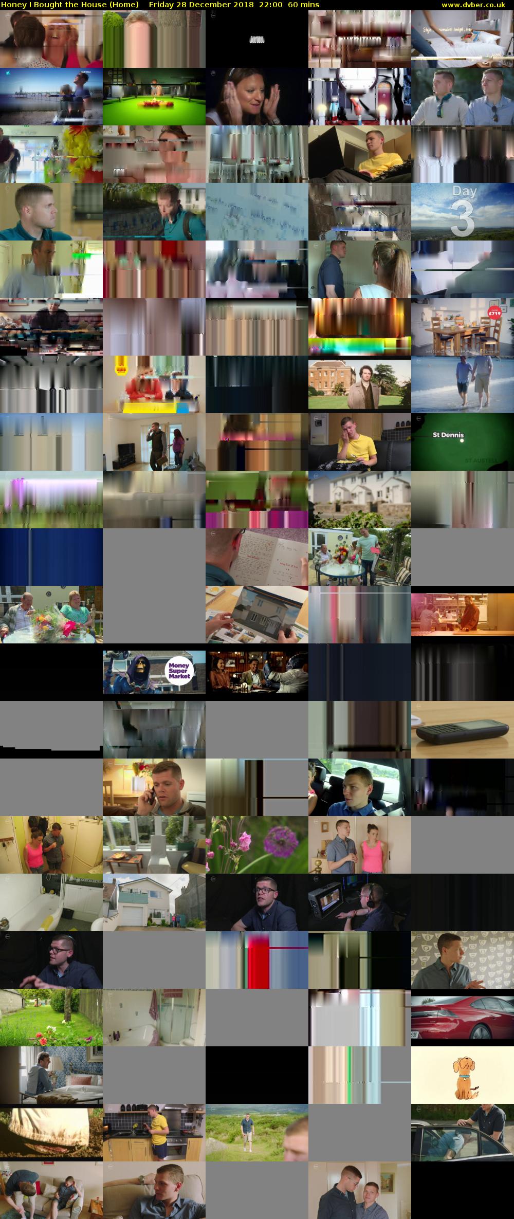 Honey I Bought The House (Home) Friday 28 December 2018 22:00 - 23:00