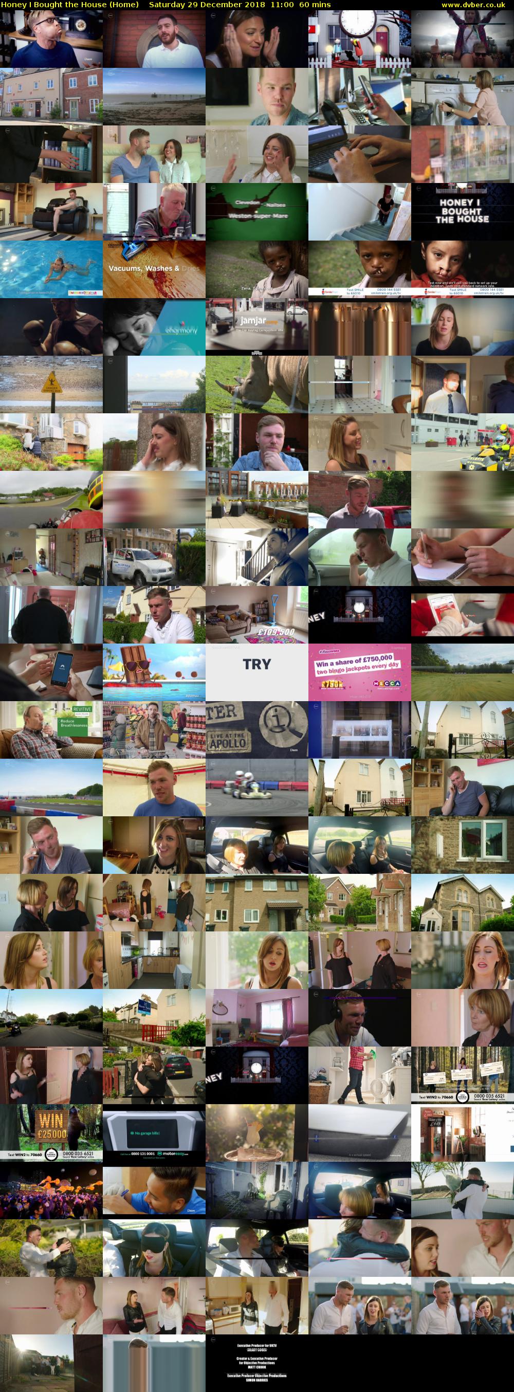 Honey I Bought The House (Home) Saturday 29 December 2018 11:00 - 12:00