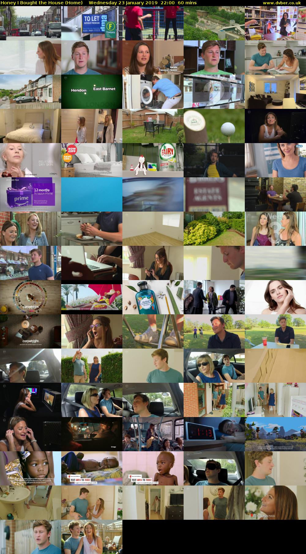 Honey I Bought The House (Home) Wednesday 23 January 2019 22:00 - 23:00