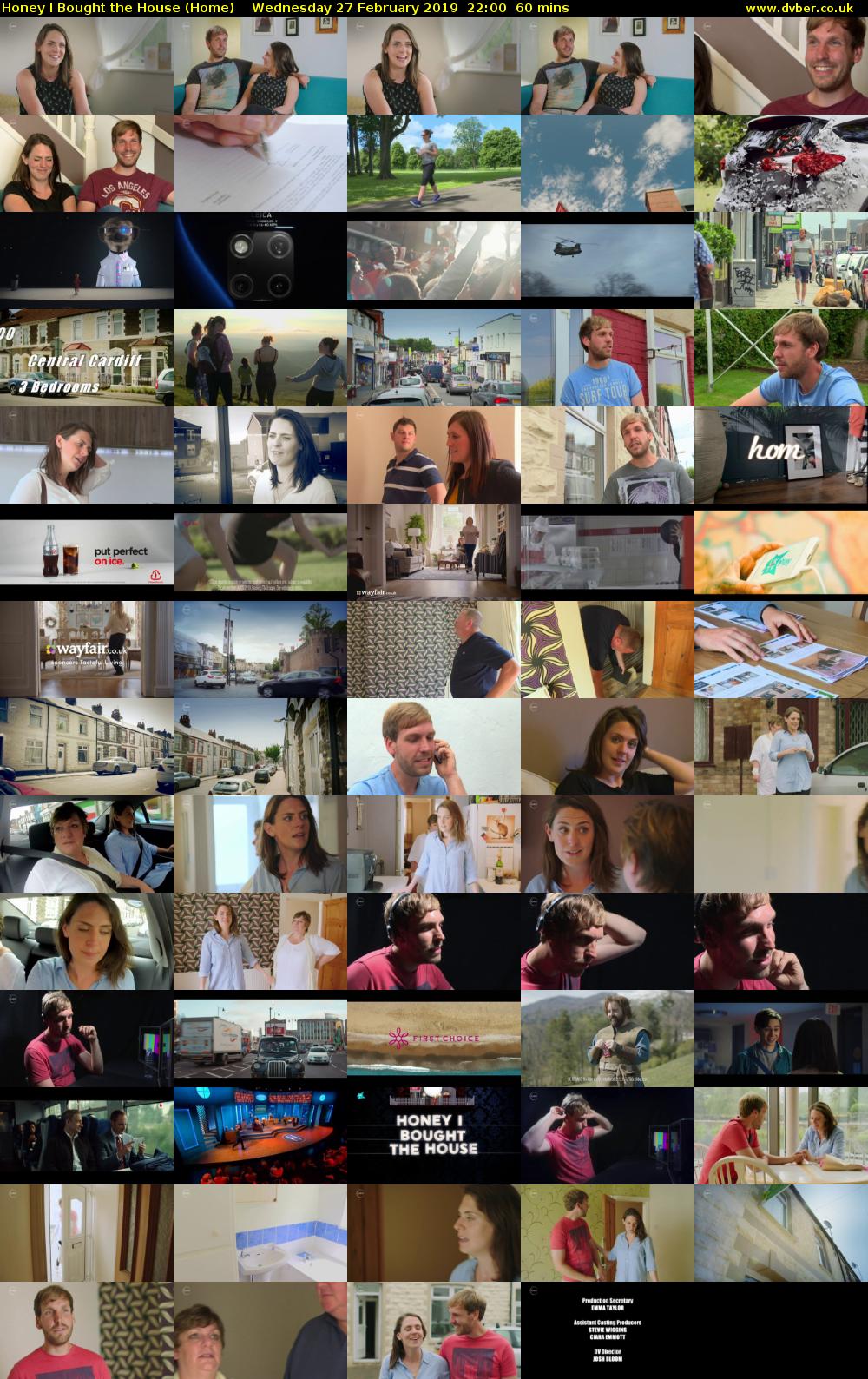 Honey I Bought The House (Home) Wednesday 27 February 2019 22:00 - 23:00