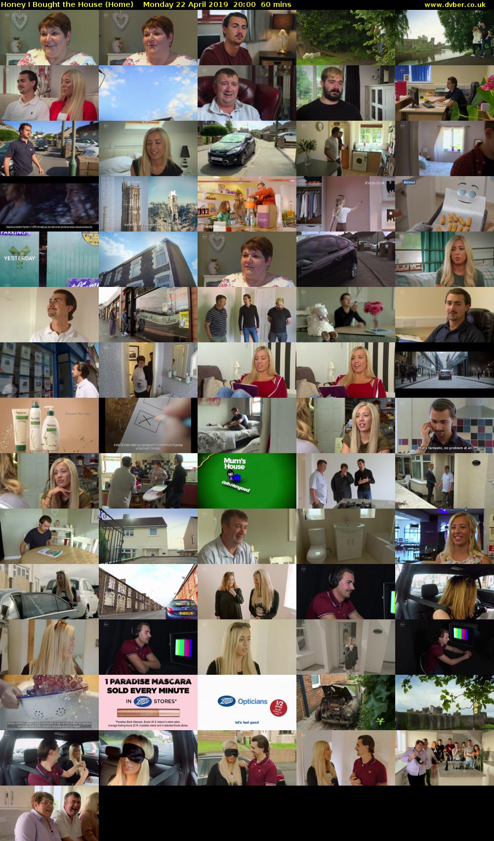 Honey I Bought The House (Home) Monday 22 April 2019 20:00 - 21:00