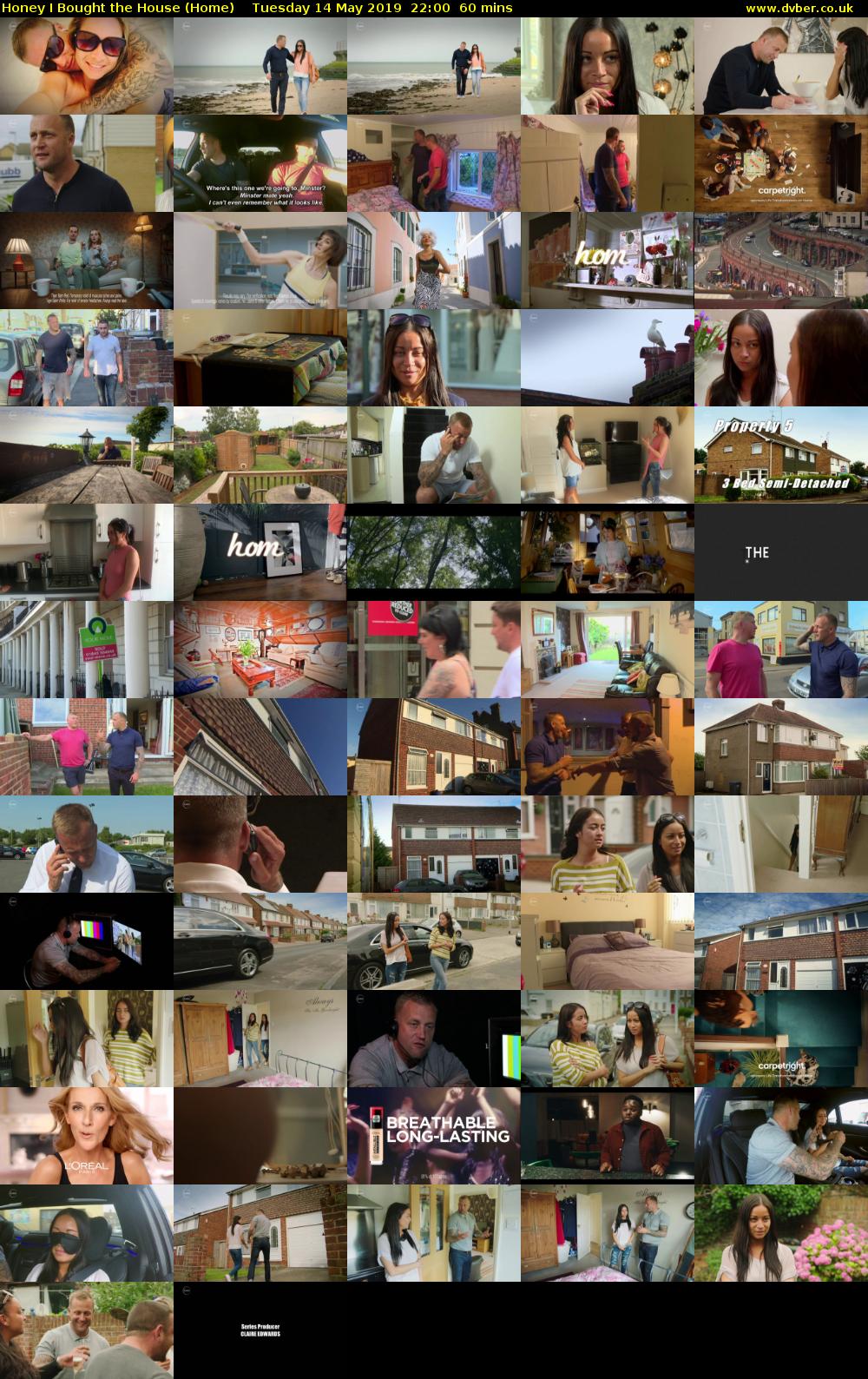 Honey I Bought The House (Home) Tuesday 14 May 2019 22:00 - 23:00